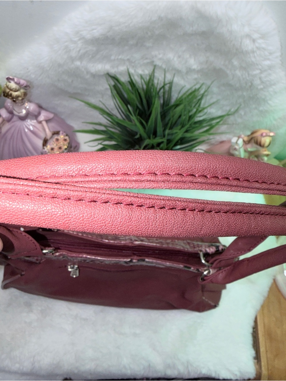 Purse Pink Snakeskin Look 👛 - Picture 5 of 6